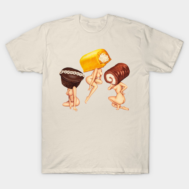 Hostess Girls Desserts TShirt TeePublic
